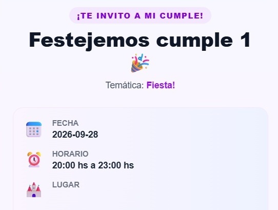 Invitaciones Digitales